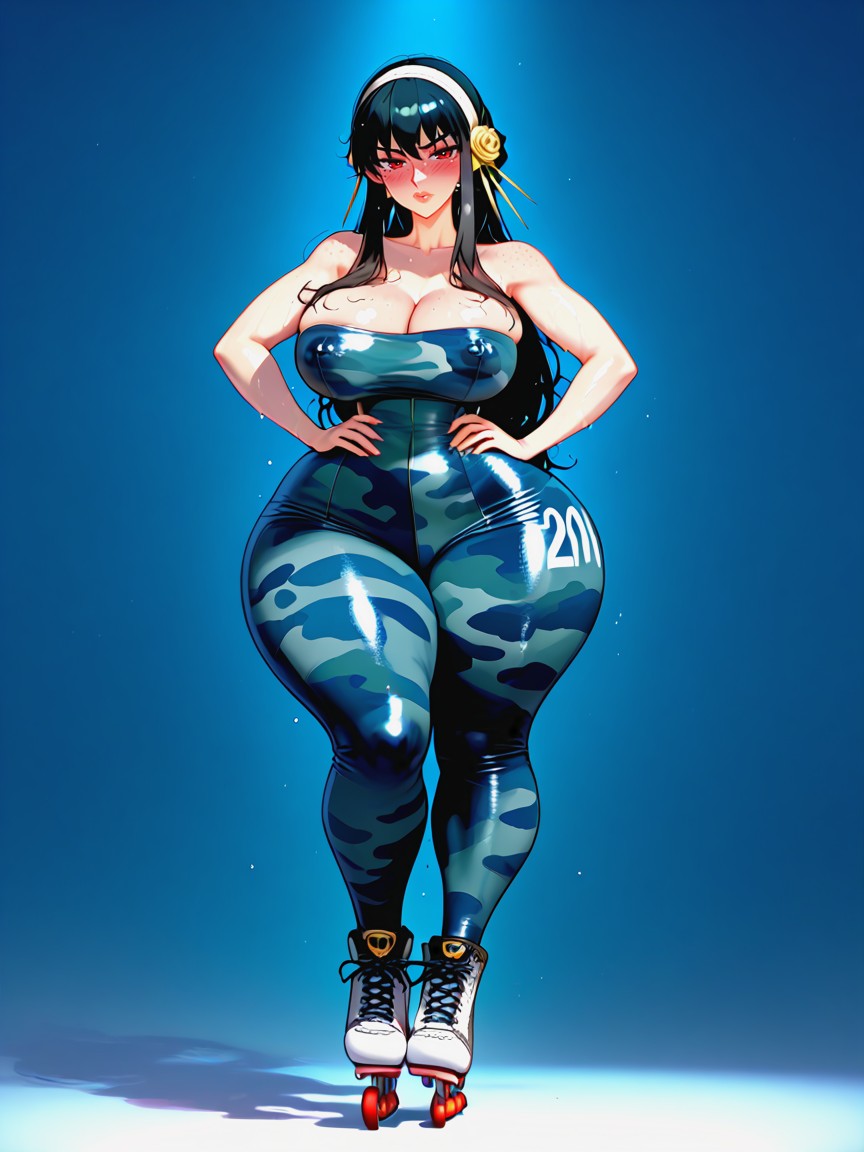 Long Hair, Perfect Boobs, Hdr AI Porn