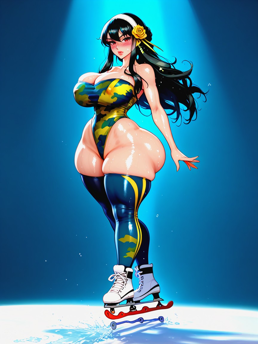 Swollen Breasts, Foggy Style, Busty AI Porn
