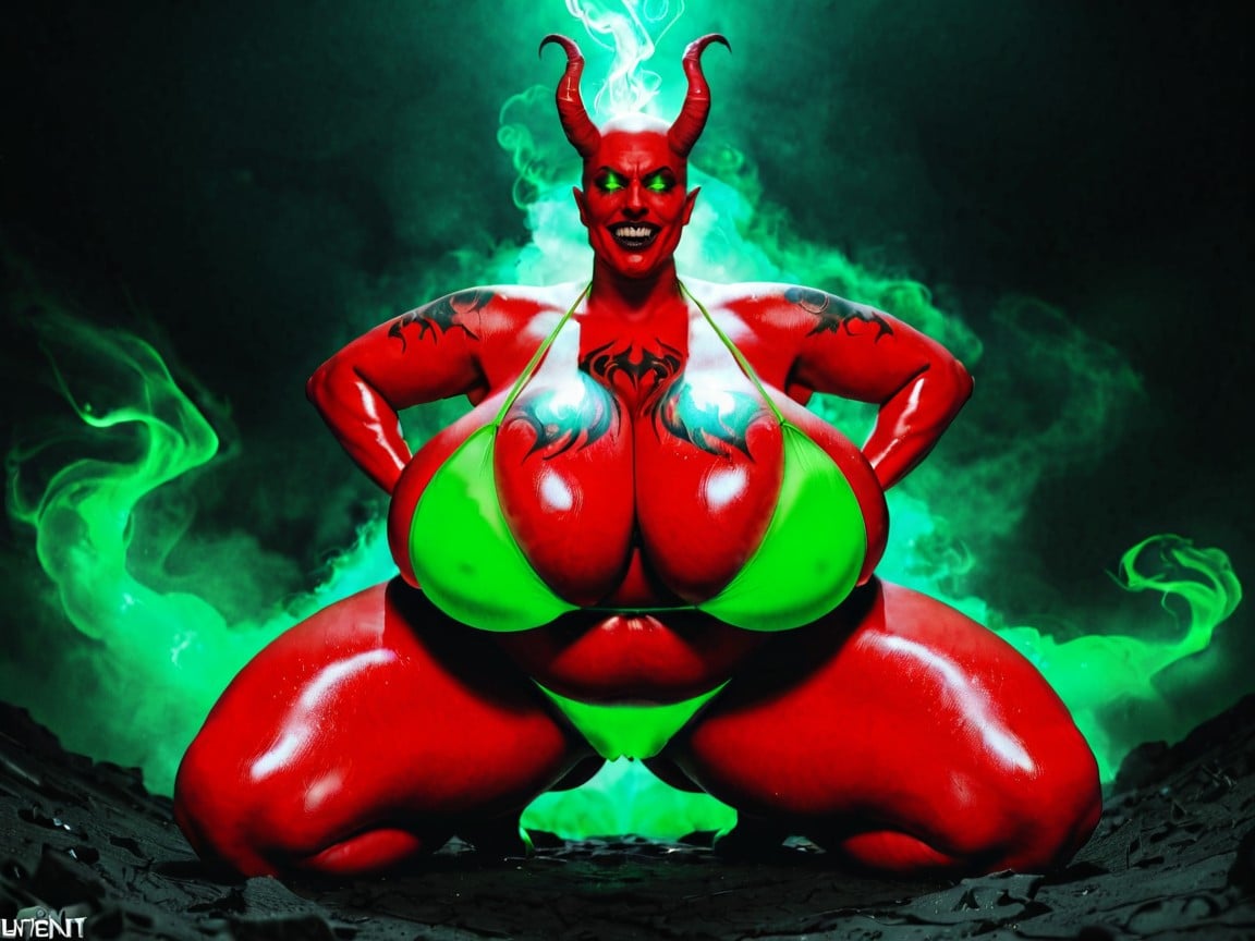 Demonic Face, Demon Realm, 18+ AI Porn