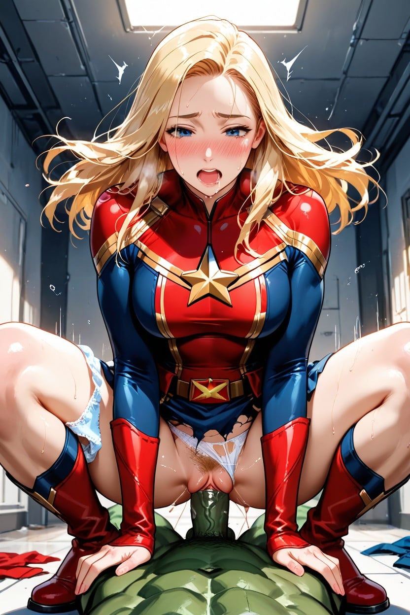 Full Height, Sweat, Cowgirl Sex Hentai AI Porn