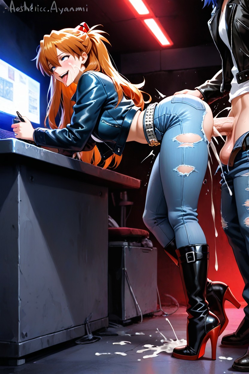 Beautiful, Silver Belt, High Resolution Hentai AI Porn