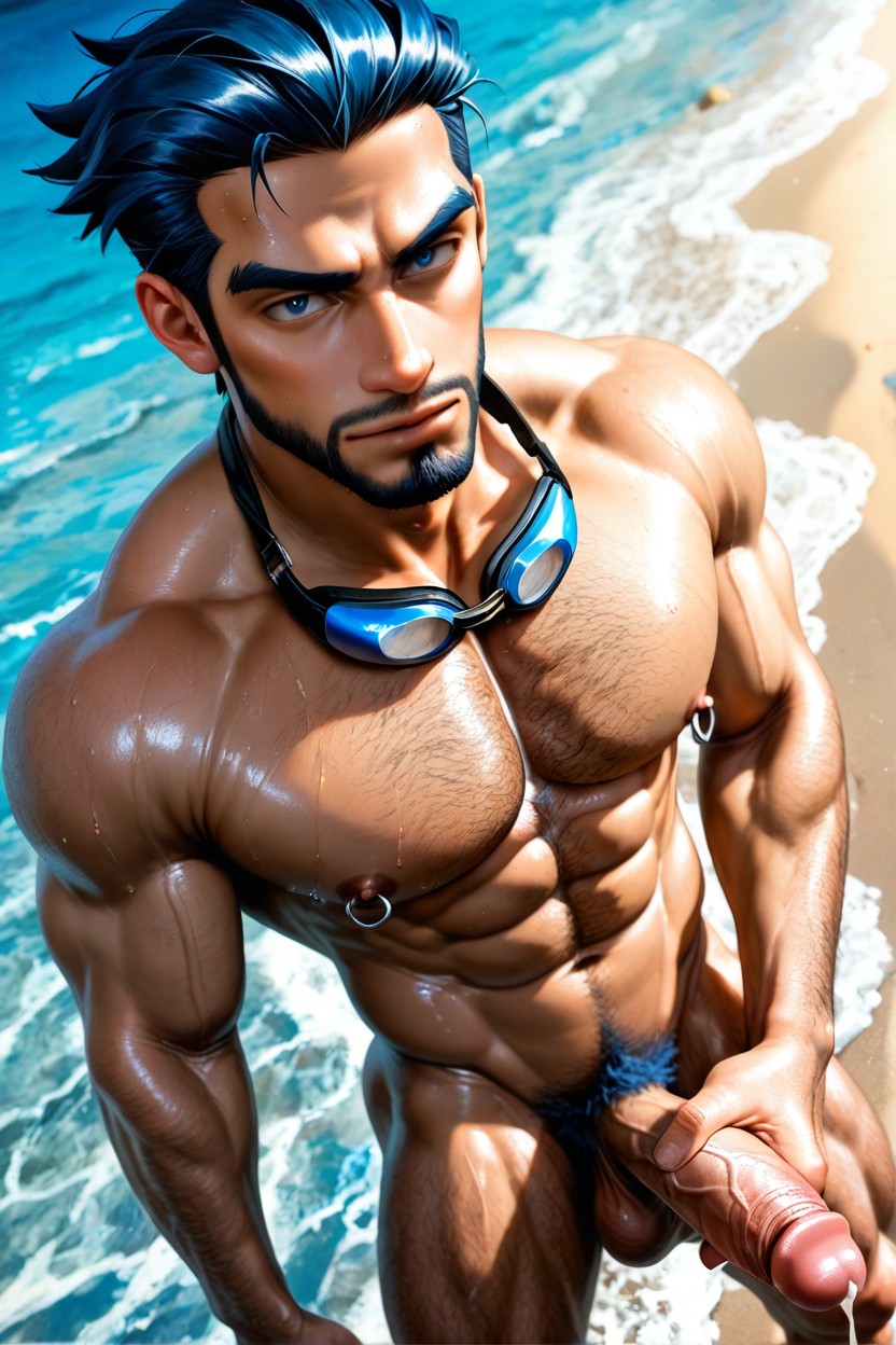 Dynamic Perspective, Random Position, Fit AI Gay Porn