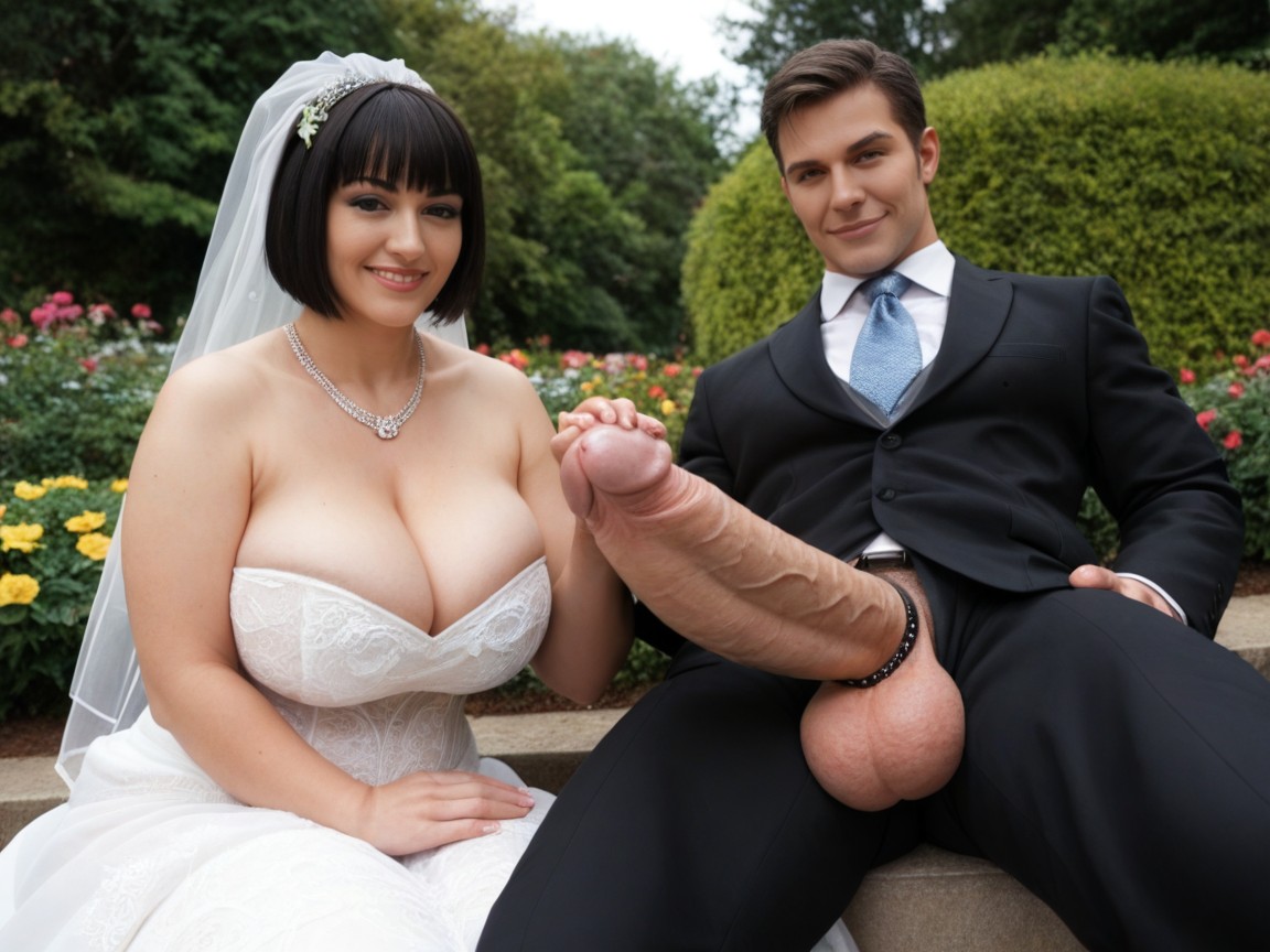 Gigantic Balls, Hypercock, Curved Cock AI Porn
