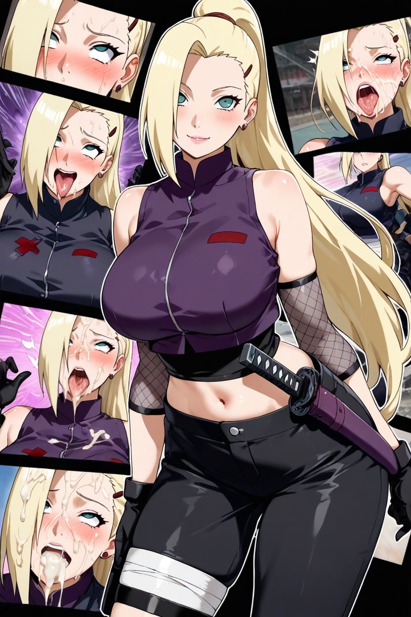 Excessive Drool, Huge Ass, Multiple Views Hentai AI Porn