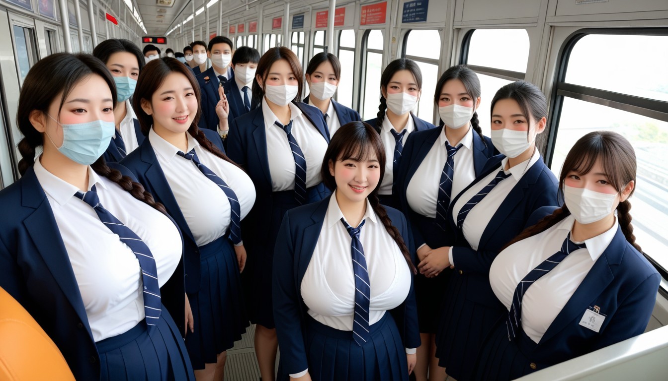 Five Women Focused, 18+, 火車 AI國產黃片