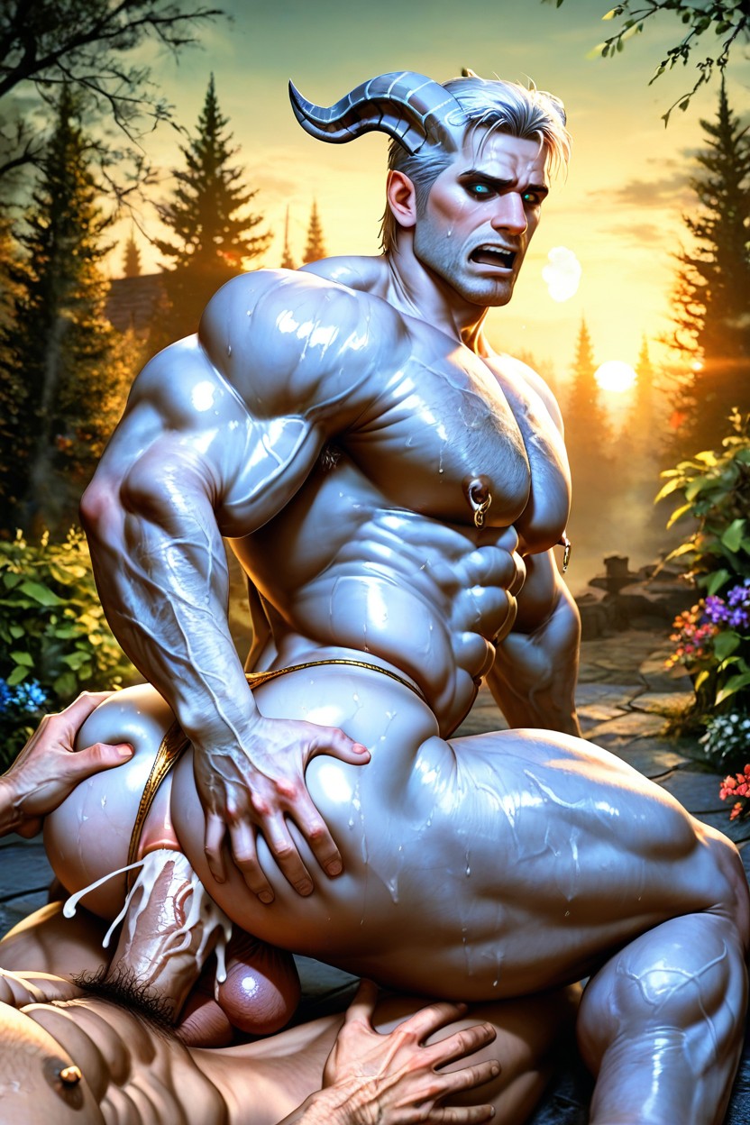 Golden Thong, Resolution, Nude AI Gay Porn