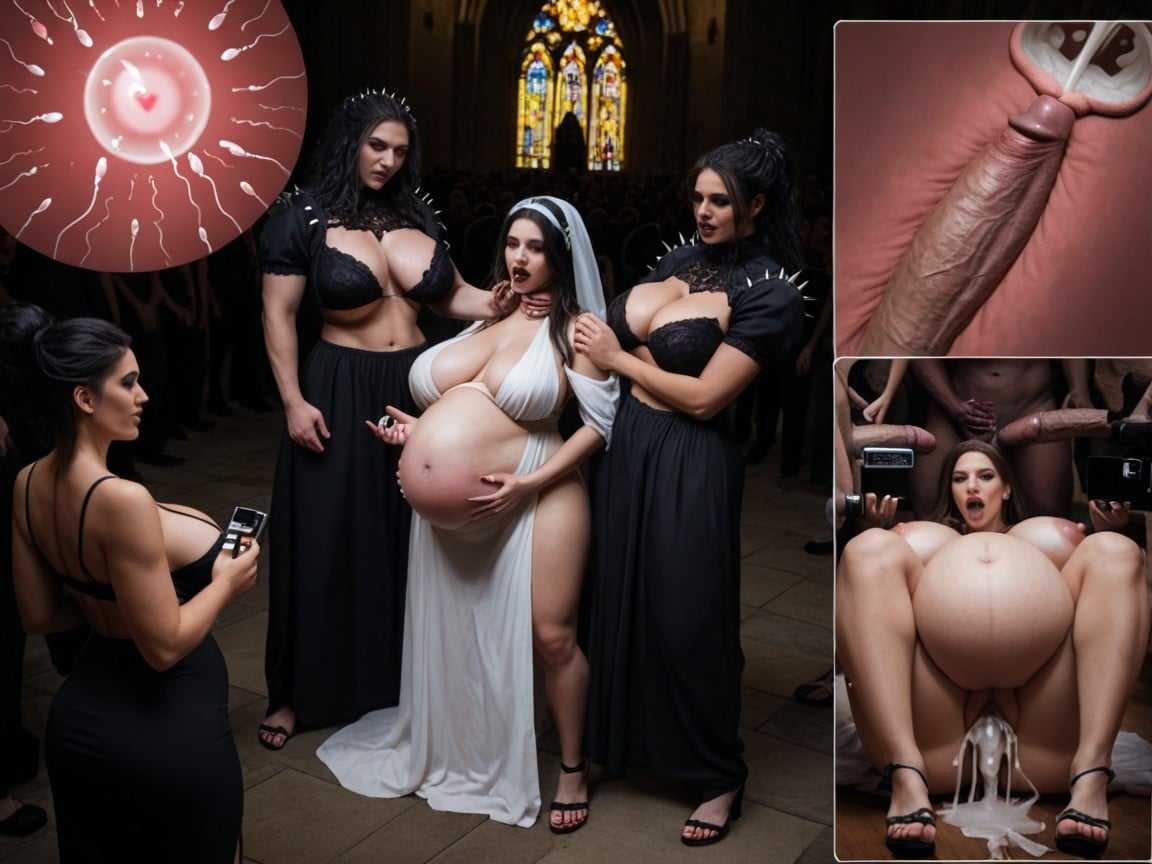 Choking, Massive Volume Of Cum On Body, Missionary AI Porn