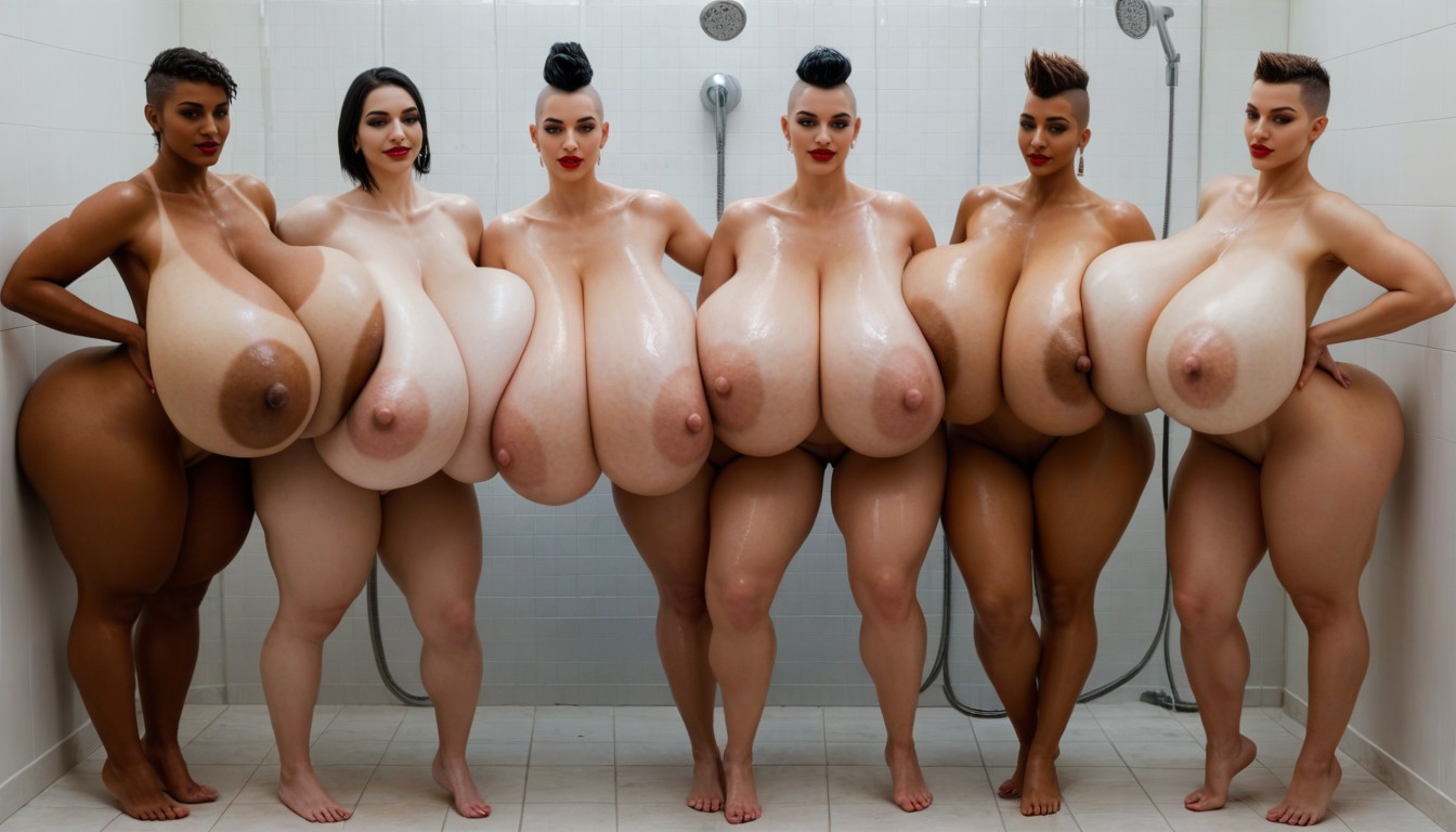 Hyper Breast, Hourglass Figure, Breast Expansion AI Porn