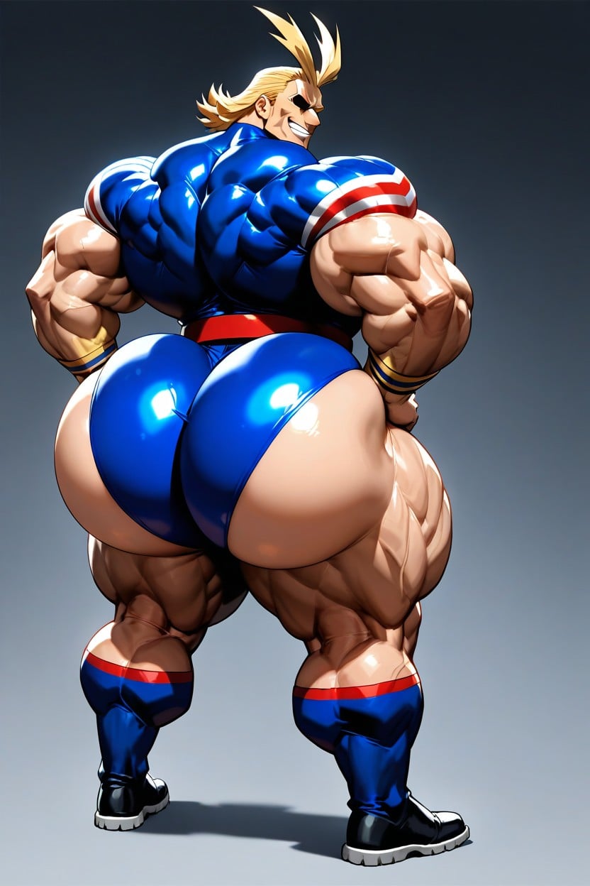 Smile, Colossal Ass, Giant Ass AI Gay Porn