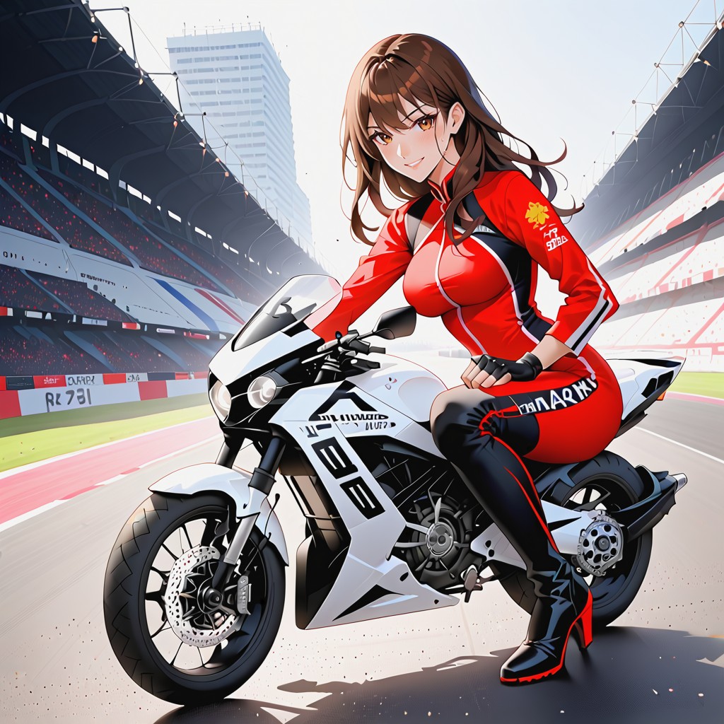 Sexy Korean Idol, Full Body, Large Brown Eyes Hentai AI Porn