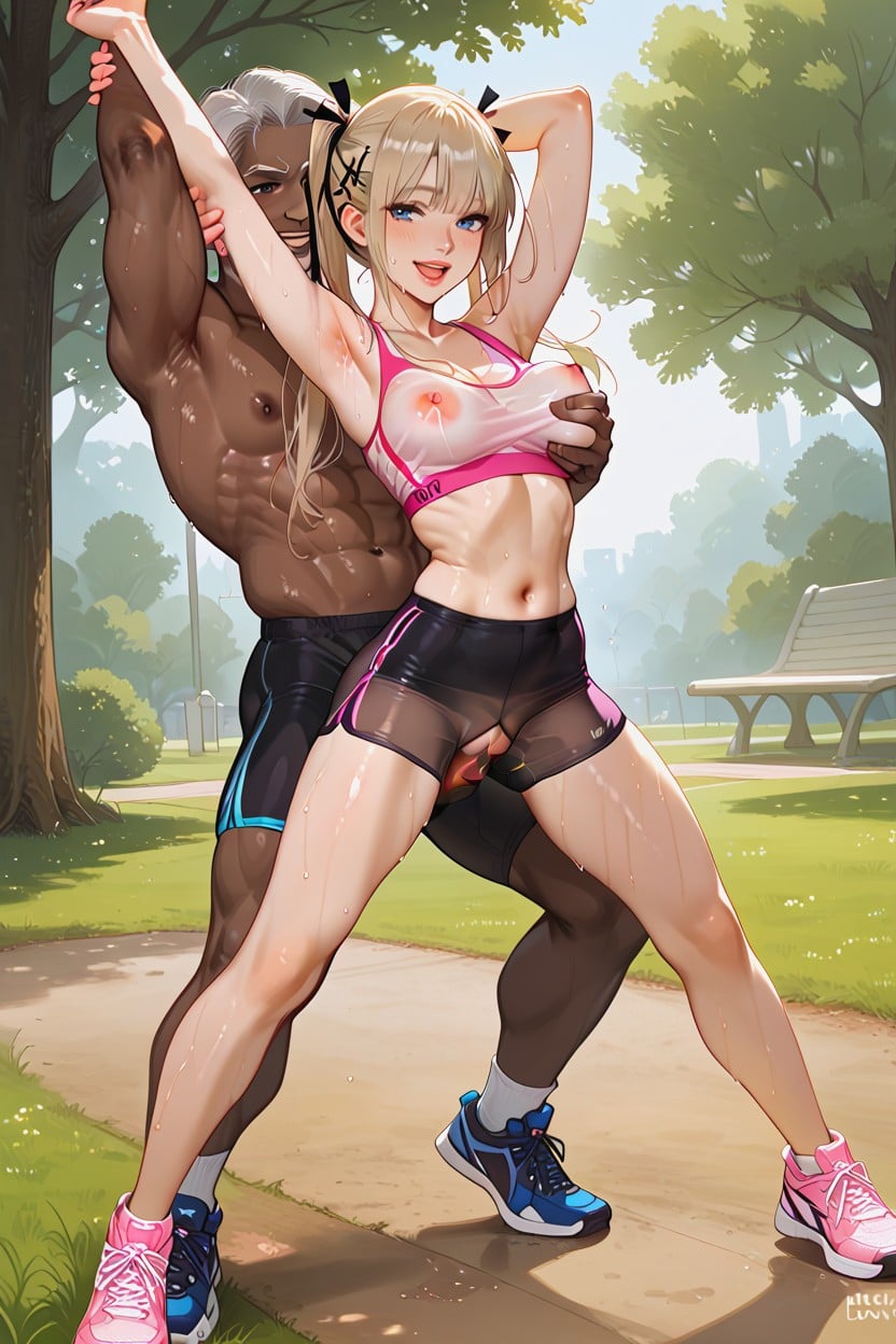 Cleavage, Smile, Wet Hentai AI Porn