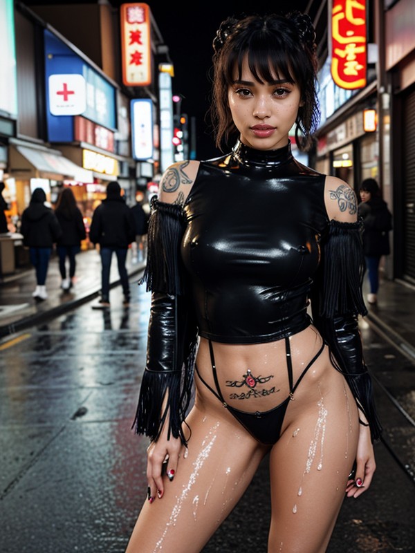 Lean Lean Body, Outdoor, Tattooed AI Porn