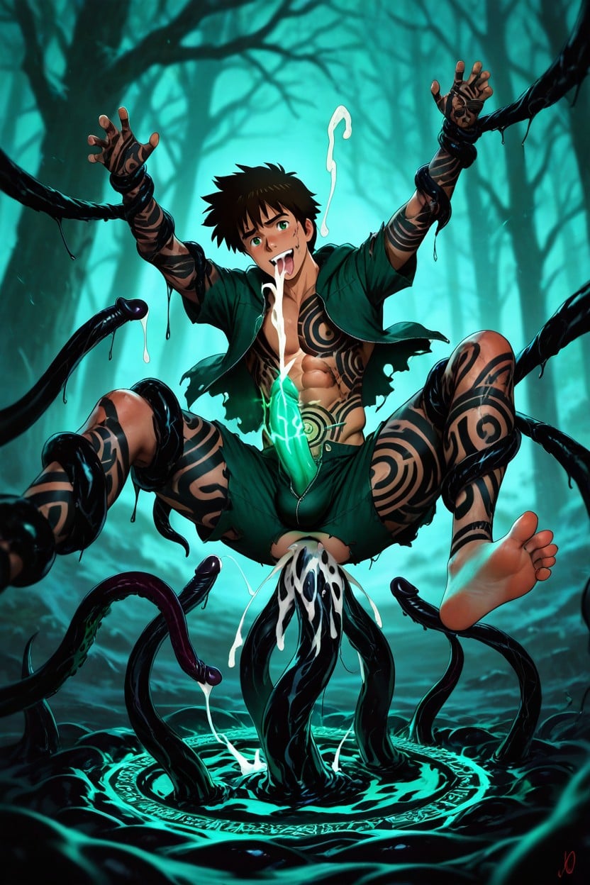 Barefoot, Artstation Quality, Looking At Viewer Porno IA Gay