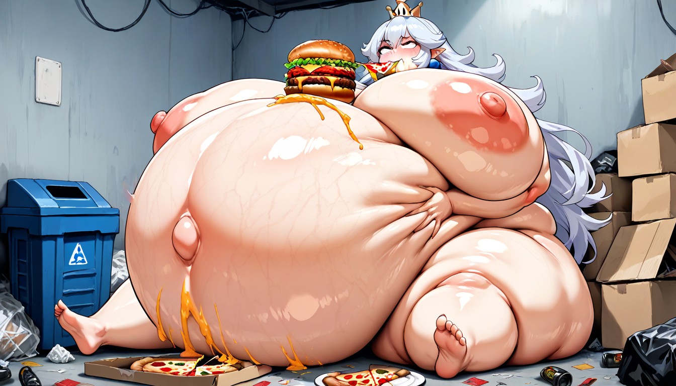 Solo, Fat Face, Cellulite Hentai AI Porn