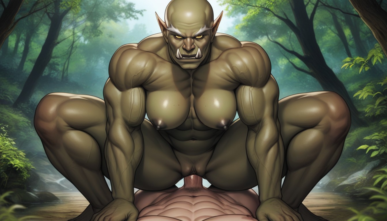 Muscular Legs, Cuntboy, Small Breasts Hentai AI Porn