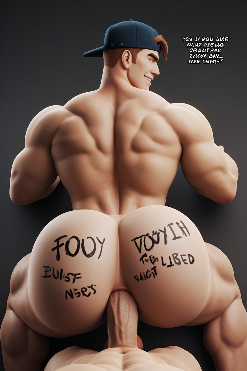 Bottom Is A Straight Man, Bottoms Powerful Anus Is Nicknamed The Creature Because Of How Relentlessly It Milks Dick, Night AI Gay Porn