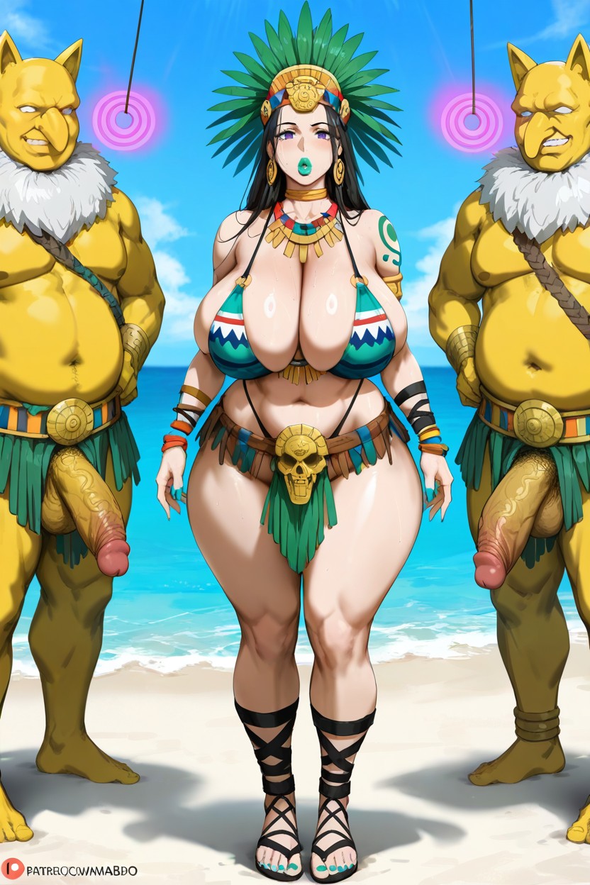 Hypno, Dumb, Giant Breasts AI Porn