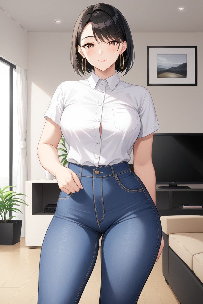 Delgada, Smile, Light Smile Hentai IA