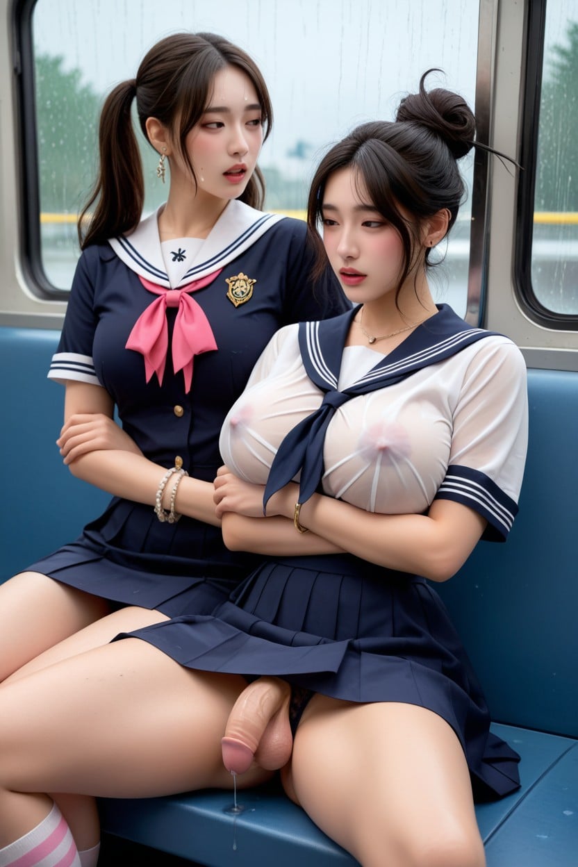 Round Ass, Legs Spread, Night Porno IA Asiatique