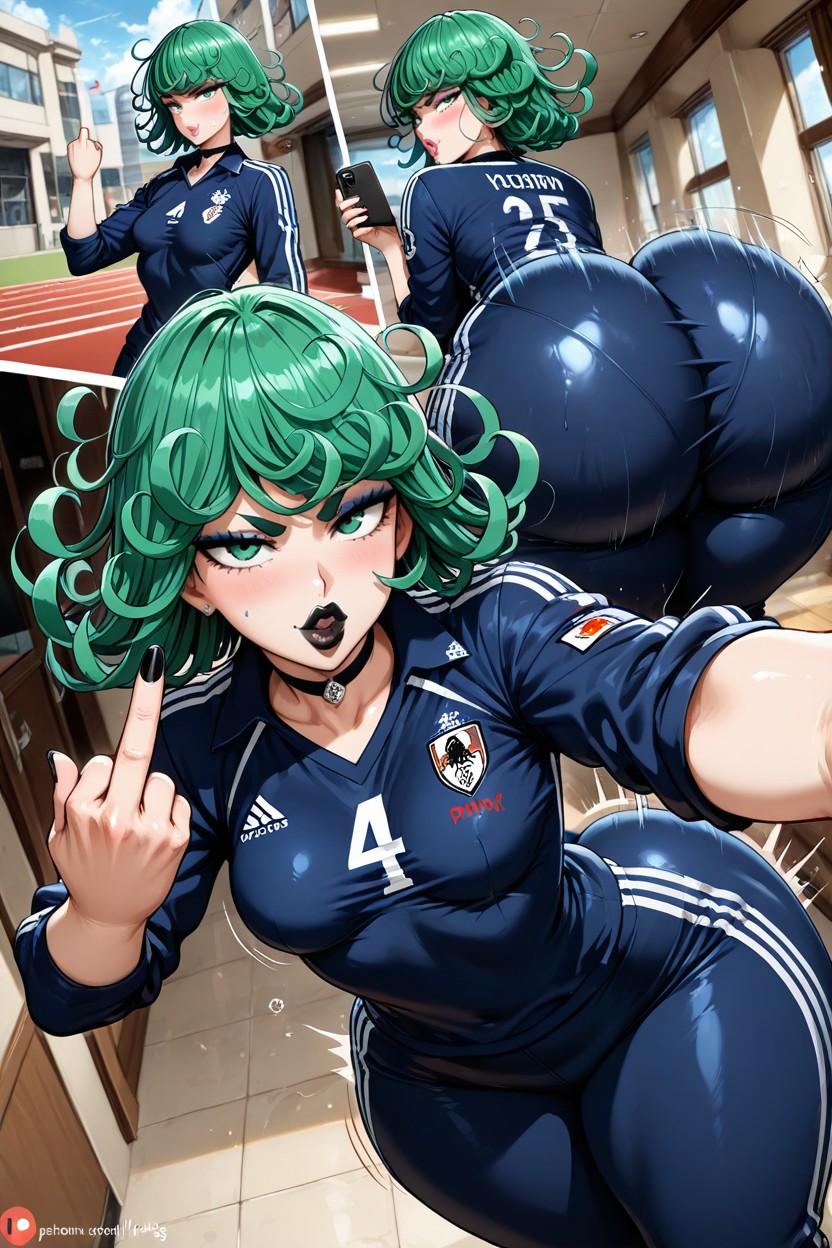 Kissy Face, Soccer Outfit, Breast Bouncing AI Porn