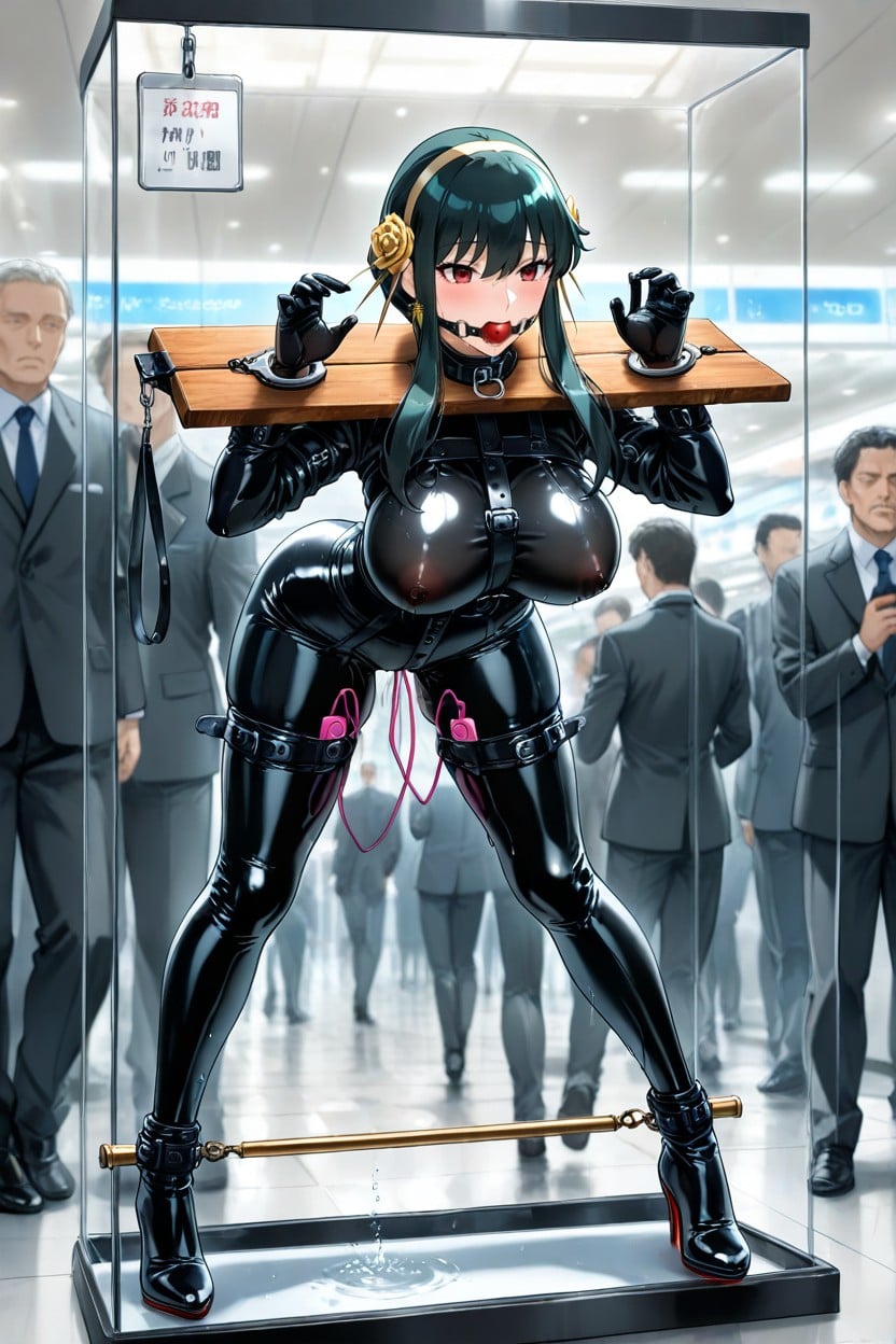 Soaking Wet, On Sale, Latex Gloves Hentai AI Porn