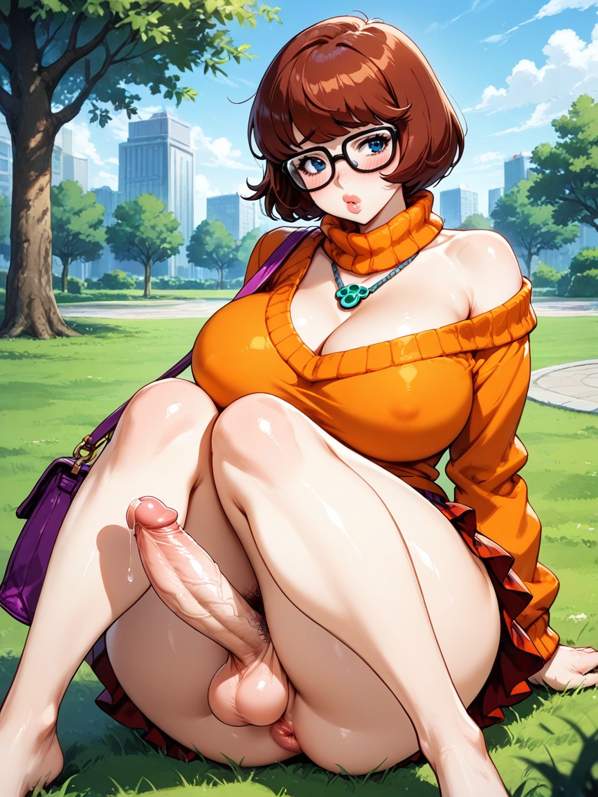 Skimpy Skirt, Wide Hips, Shy Hentai AI Porn