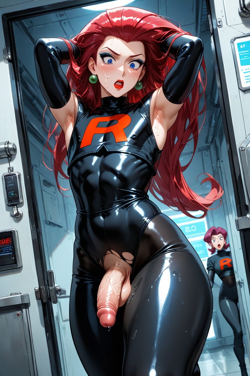 Thick Thighs, Futuristic Lab Setting, Sexy Full Lips AI Gay Porn