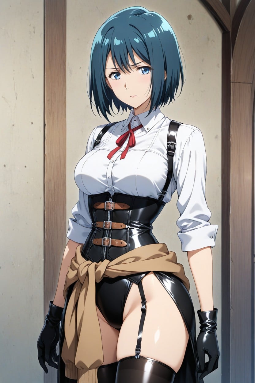 Fair Skin, Skinny, Short Length Hentai AI Porn