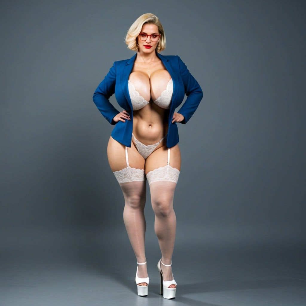 Full Body, Extremely Huge Tits, Cathy Canuck AI Porn