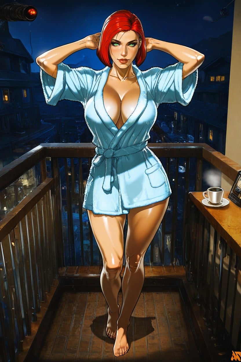 Barefoot, Close Up, Standing AI Porn