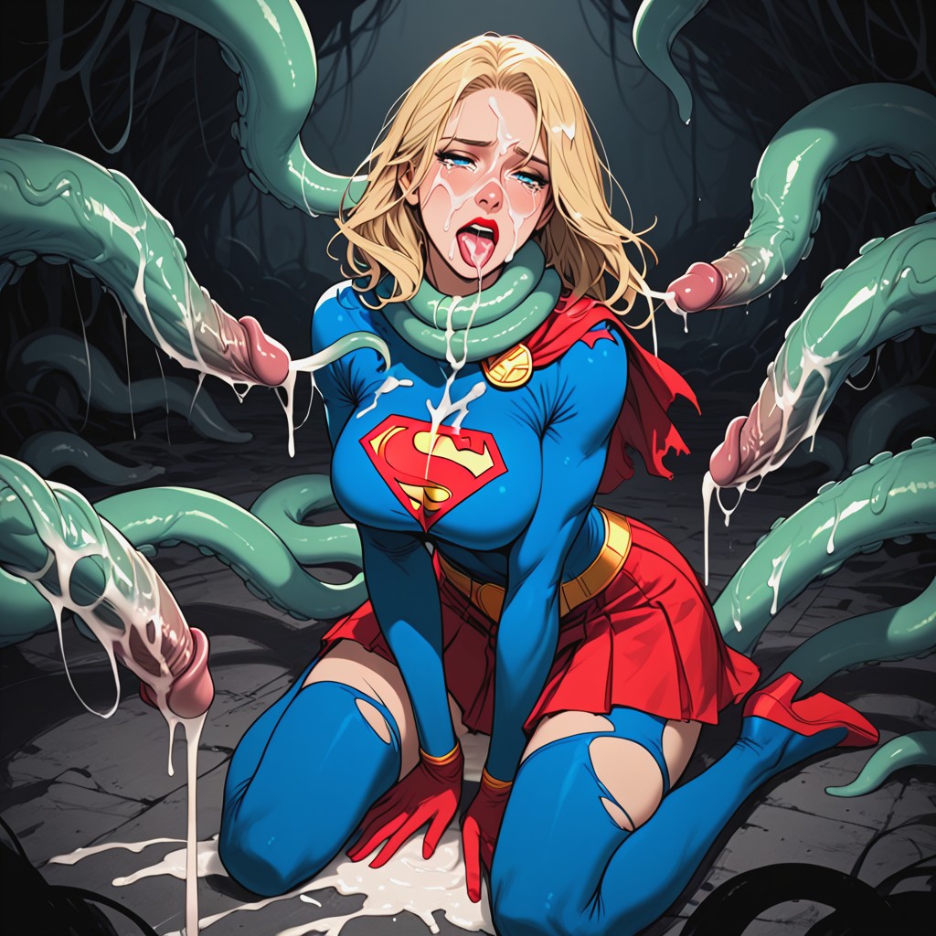 Mouth Focus, Sacar La Lengua, Thick Cum Hentai IA