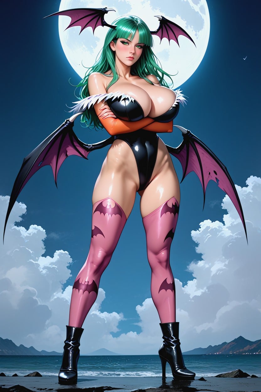 Excited, Night, Expansión De Senos Hentai IA