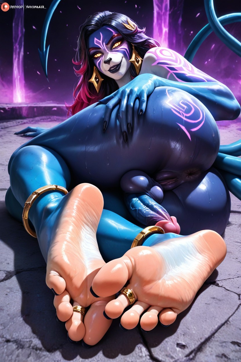 Snatched Waist, Perfect Balls, Barefoot Hentai IA