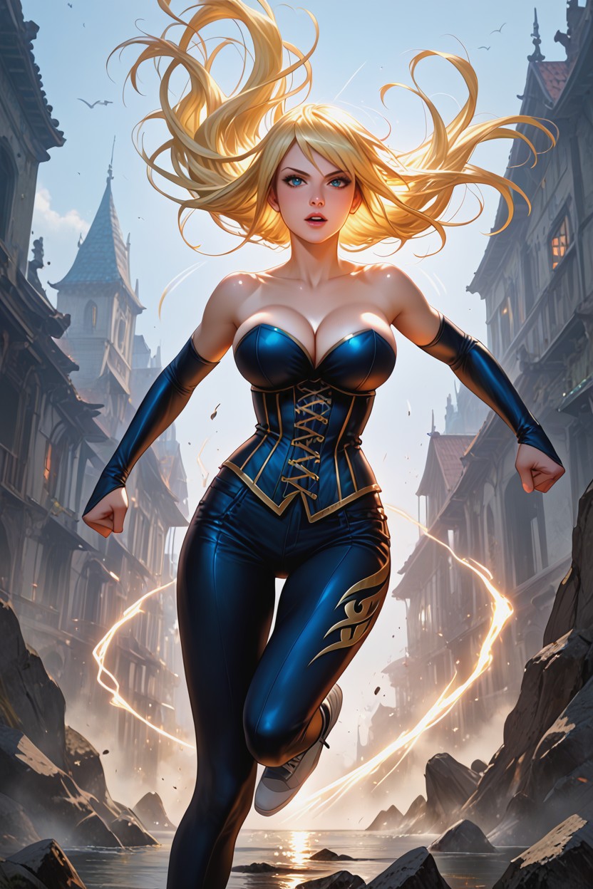 Fast Running, Corset, Running Hentai AI Porn