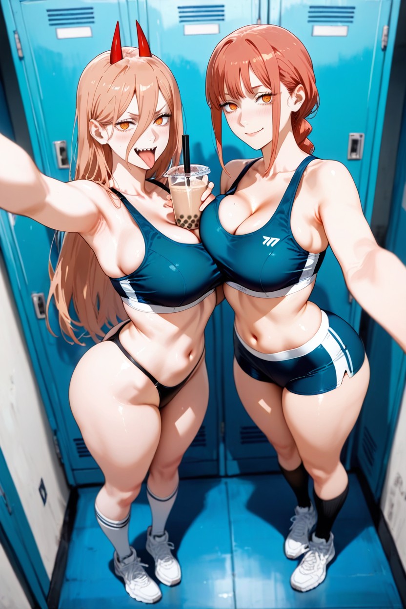 Selfie, Big Ass, Thick Thighs AI Porn