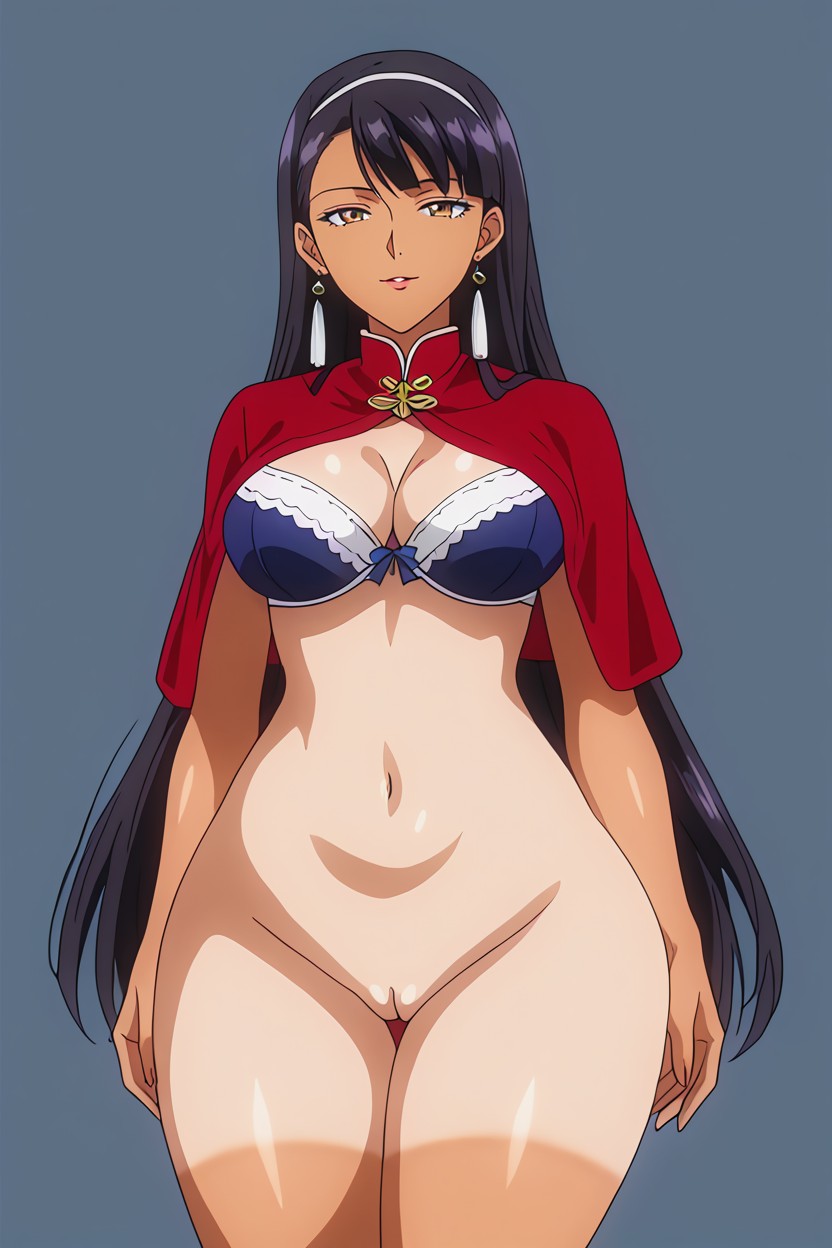 Nudo, Fianchi, Capelli Hentai KI Porno