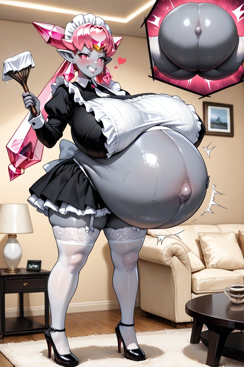 Medium Hips, Diancie, Lean Legs AI Porn