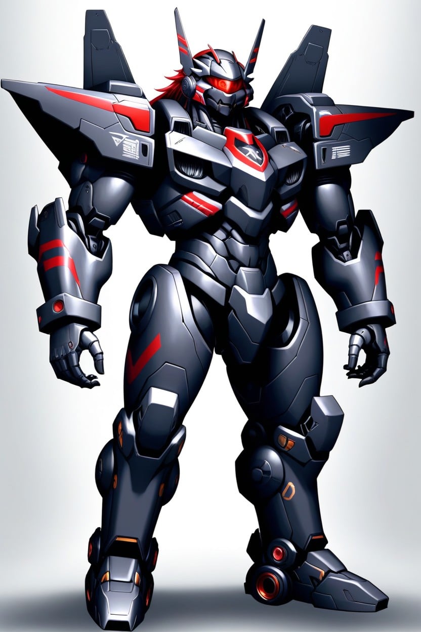 Mecha, Holding Guns, Mecha Pilot AI Porn