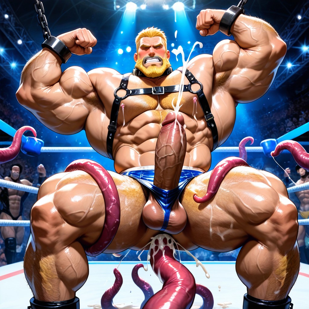 Tentacles, Leather Harness, Harem AI Gay Porn