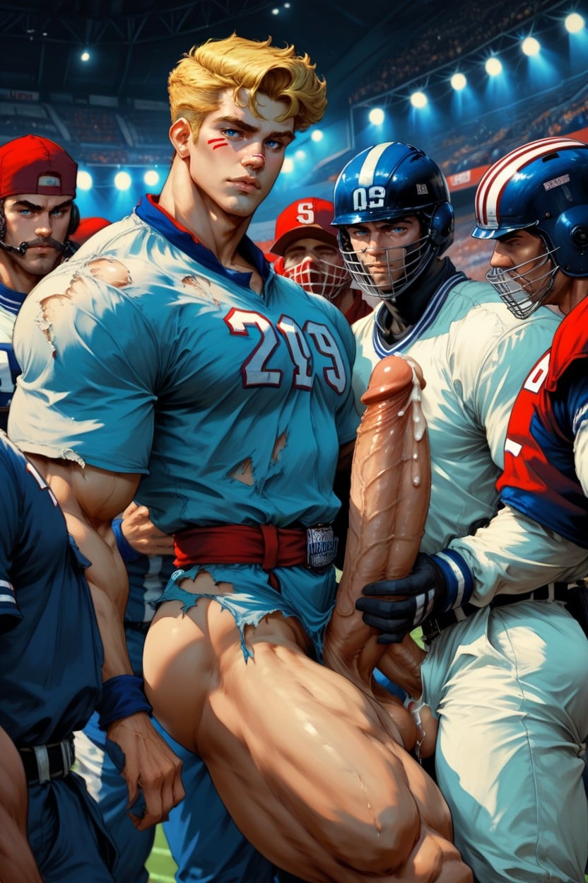 Sucking, Strong Lines, 25+ AI Gay Porn