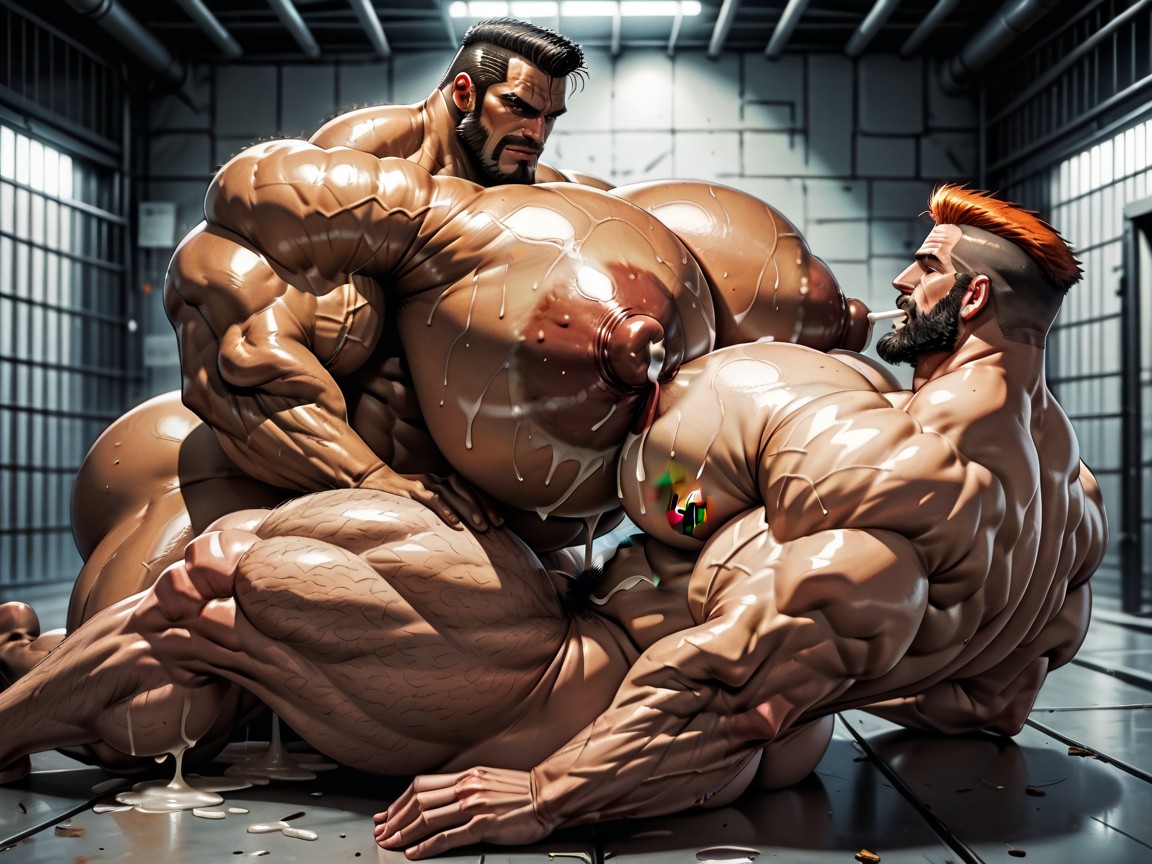 Prison, Creampie, Sideburns AI Porn