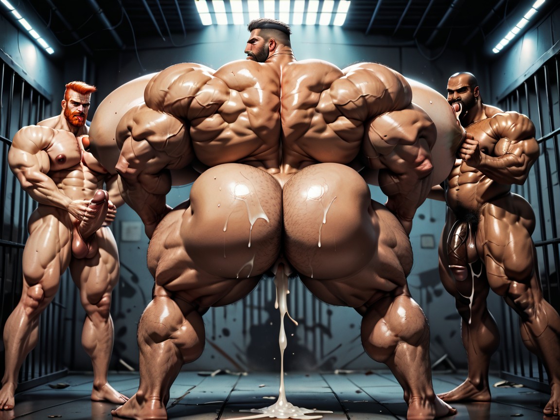 Thick, Full Body, Naked AI Porn