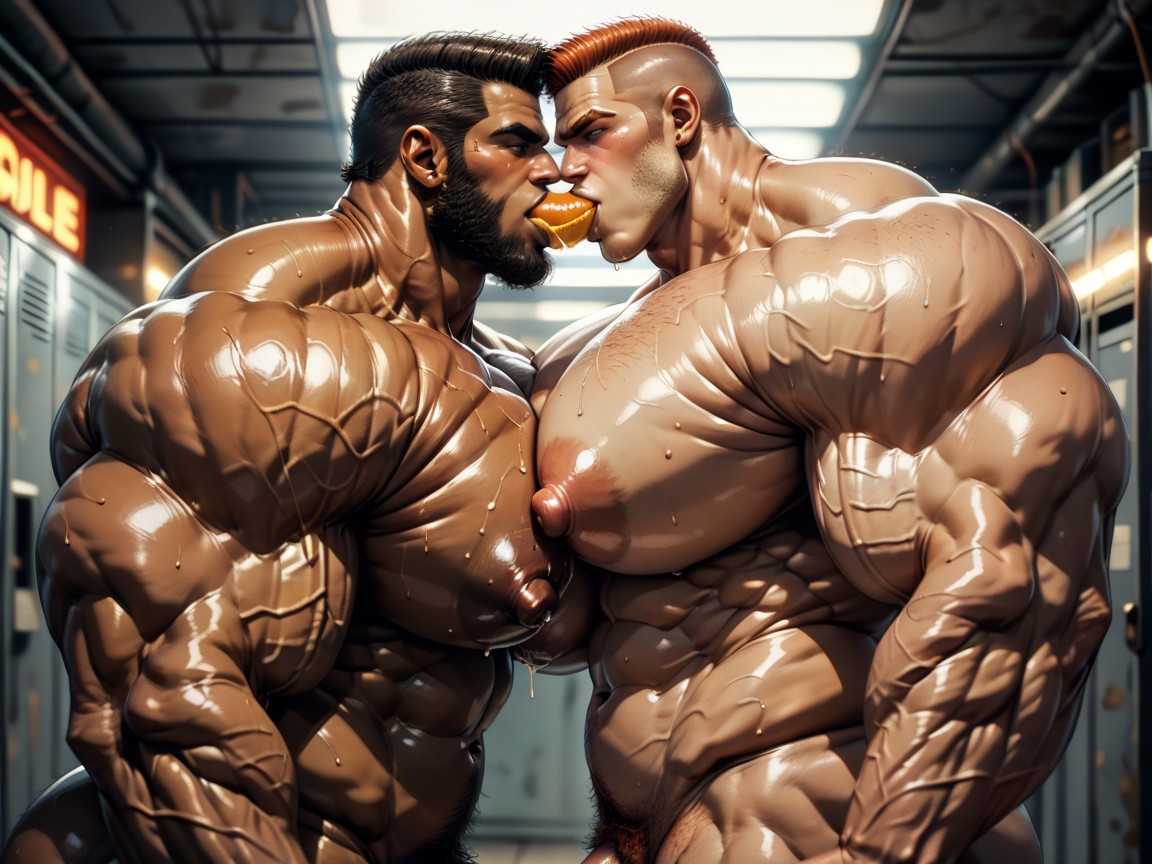 Mouth Agape, Sideburns, 18+ AI Porn