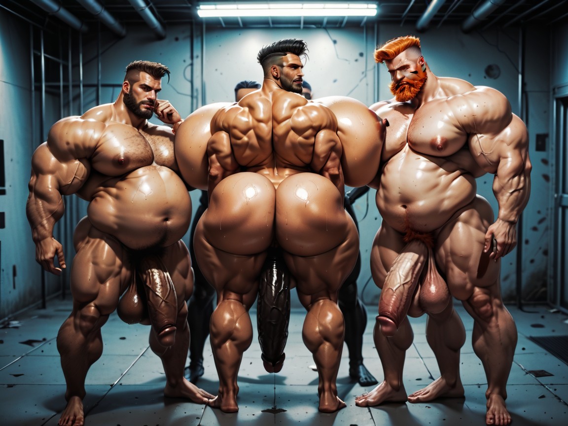 Naked, Prison, Breast Expansion AI Porn