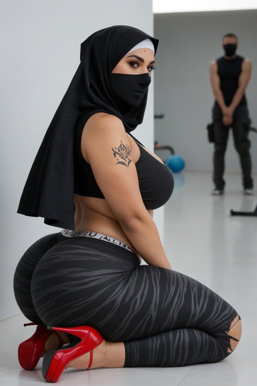 Gigantic Thighs, Huge Legs, Wide Hips AI Porn
