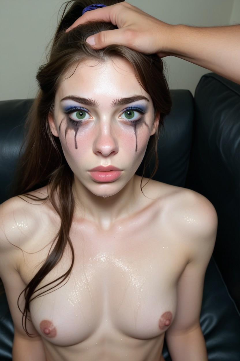 Detailed Eyes, Deep Deep Deepthroat, Hyper Giant Cock AI Porn