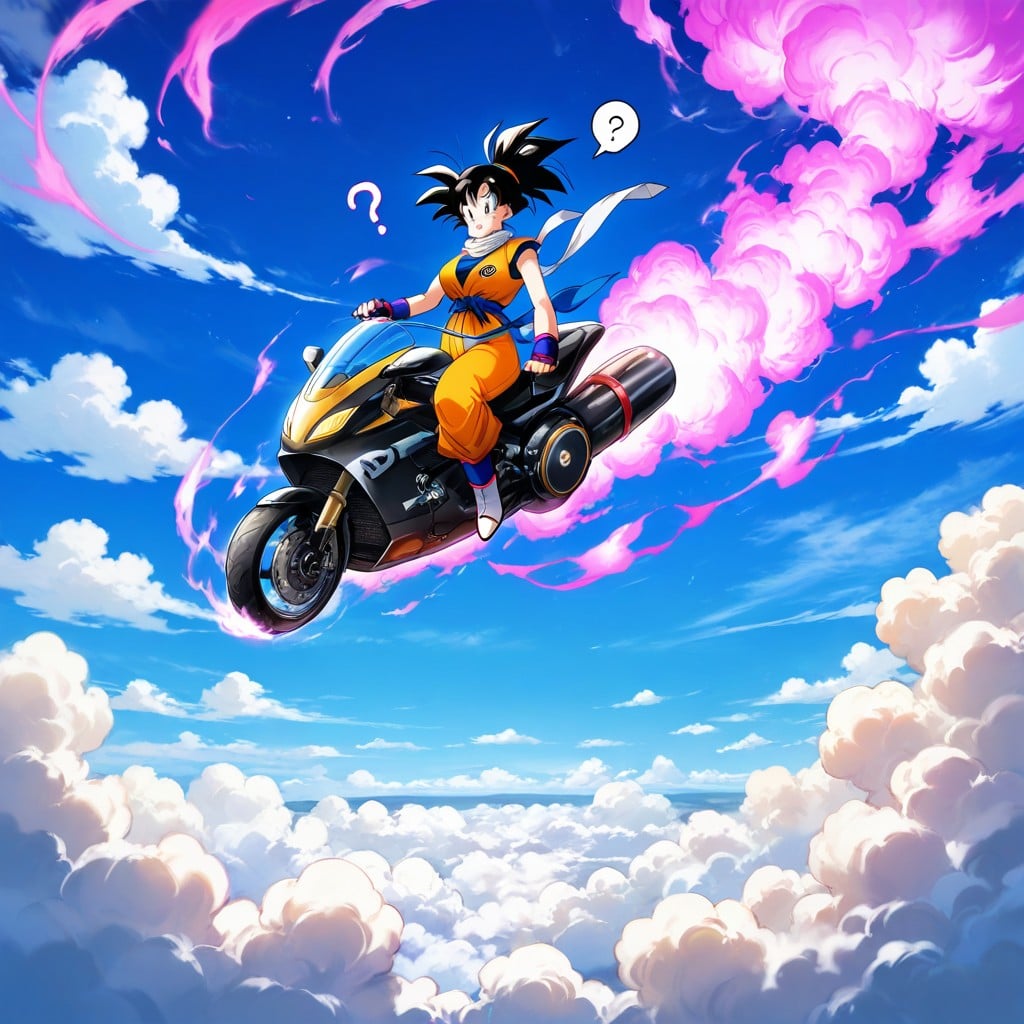 Bike Shaped Cloud, Confused, Cloud Bike Shrouded In Cloud AI Porn