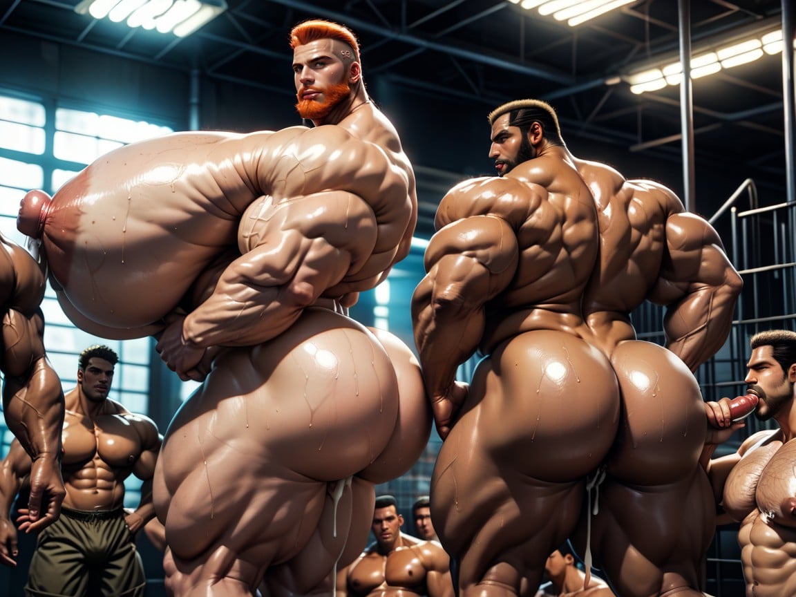 20+, Bearded, Sweaty AI Porn