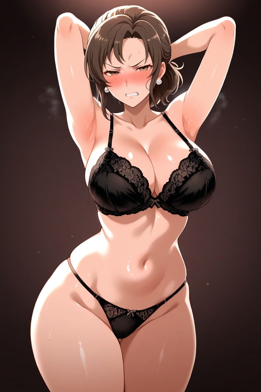 Mature Female, Shiny Skin, Thick Thighs Porno IA Hentai