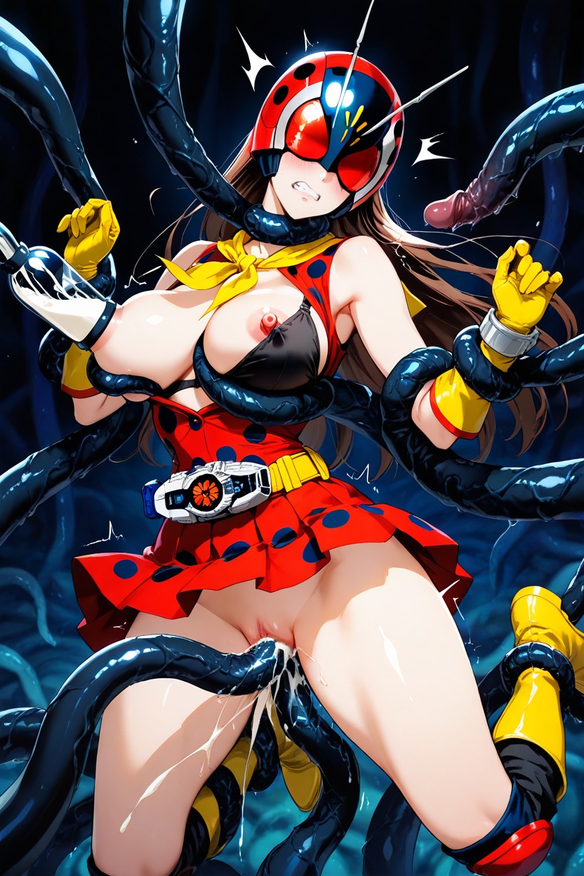 Tired, Angry, Tentacles Grab The Thigh Hentai AI Porn